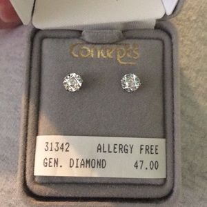 Concepts Cubic Zirconia Stud Earrings